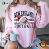 New England Football Santa Christmas Holiday T-shirt