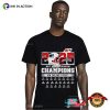 New England Patriots 2025 AFC East Division Champions 22 Time T-shirt