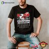 New England Patriots 2025 Afc East Division Champions 22 Time Helmet T-shirt