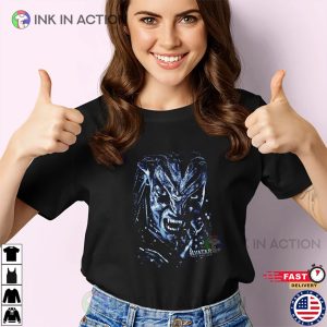 Neytiri Na'vi Pandora avatar 3 fire and ash Geaphic Shirt 1 InkInAction.com