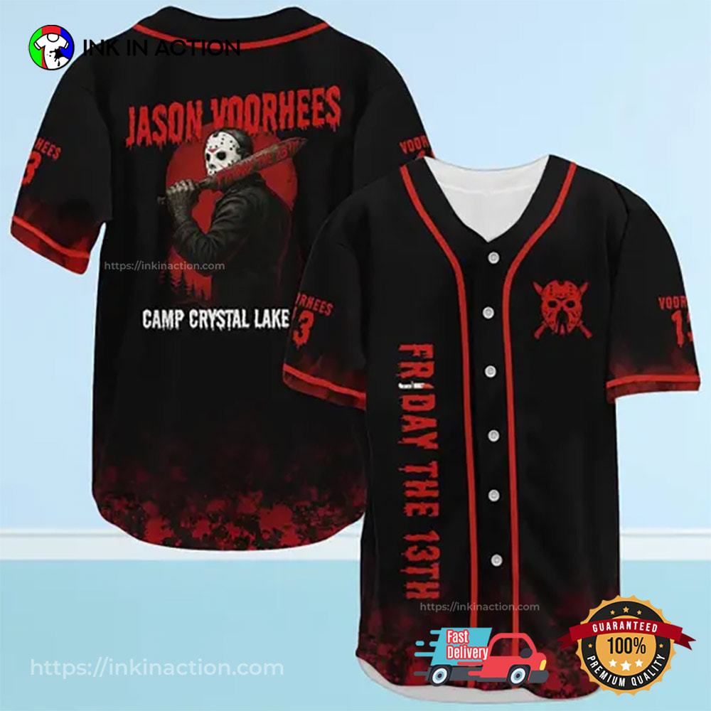 Personalized Aware Of Jason Voorhees Friday The 13th Baseball Jersey Personalized Aware Of Jason Voorhees Friday The 13th Baseball Jersey