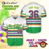 Personalized Name Mardi Gras Baseball Jersey