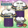 Personalized Name Mardi Gras Carnival Baseball Jersey