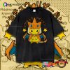 Pokemon Pikachu Charizard Poncho Anime T-shirt
