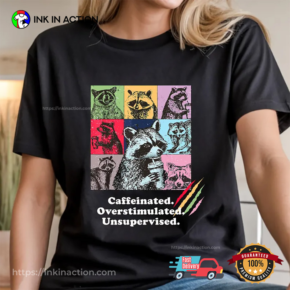 Raccoon Coffee Funny Trash Panda Meme Shirt Raccoon Coffee Funny Trash Panda Meme Shirt