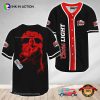 Red Jason Voorhees Friday The 13th Baseball Jersey