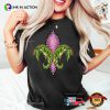 Retro Mardi Gras Crocodile Animal T-shirt
