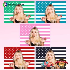 Sabrina Carpenter American Flag