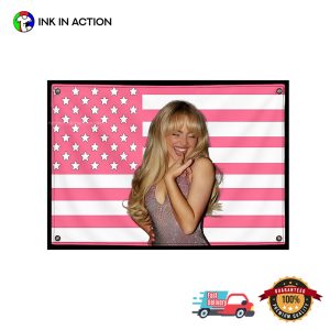 Slay Sabrina Carpenter USA Pink Flag