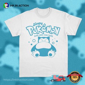 Snorlax Pokemon Nap Time Children's T-shirt 1 InkInAction.com