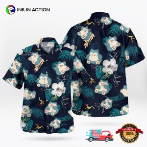 Snorlax Pokemons Tropical Beach Hawaii Shirt Snorlax Pokemons Tropical Beach Hawaii Shirt