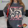 Strawberry Jams But My Gun Dont Funny Raccoon Meme Comfort Colors Tee