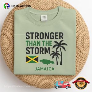 Stronger Than The Storm Jamaica Caribbean Relief T shirt 1 InkInAction.com