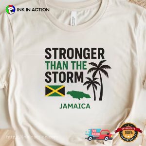Stronger Than The Storm Jamaica Caribbean Relief T-shirt