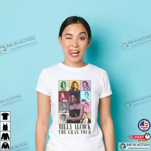 Supergirl Milly Alcock The Eras Tour T-shirt Supergirl Milly Alcock The Eras Tour T-shirt