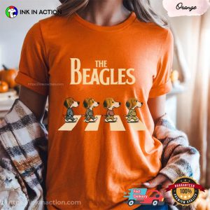 The Beagles Abbey Road Crossing Comfort Colors Shirt