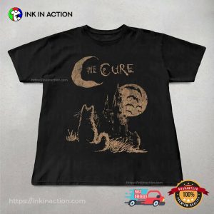 The Cure Cat 90s Alt Indie Rock Shirt 3 InkInAction.com