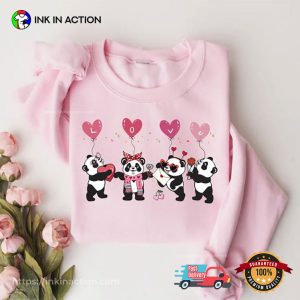 Valentine Cute Pandas Shirts For Valentines Valentine Cute Pandas Shirts For Valentines