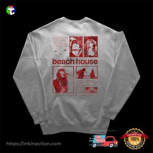 Vintage Beach House Once Twice Melody Album 2 Sided Shirt