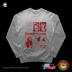 Vintage Beach House Once Twice Melody Album 2 Sided Shirt