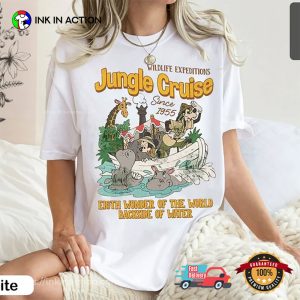 Vintage Mickey And Friends Jungle Cruise T shirt InkInAction.com