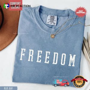 Vintage National Freedom Day Comfort Colors Tee 3 InkInAction.com