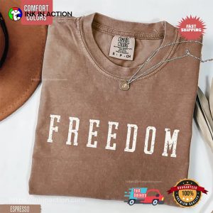 Vintage National Freedom Day Comfort Colors Tee 4 InkInAction.com