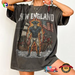 Vintage New England Patriots Game Day Comfort Colors Tee 3 InkInAction.com