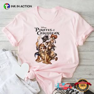 Vintage Pirates Of The Caribbean Disneyworld Mickey Caribbean T shirt 2 InkInAction.com