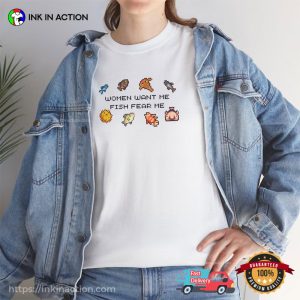 Women Want Me Fish Fear ME Funny Fishing Shirt Women Want Me Fish Fear ME Funny Fishing Shirt