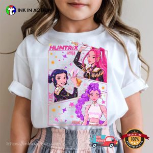 Huntrix Kpop Demon Hanters Mira Rumi Zoey T-shirt