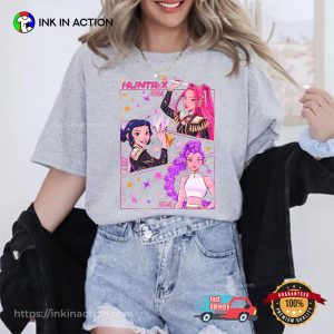 Huntrix Kpop Demon Hanters Mira Rumi Zoey T-shirt