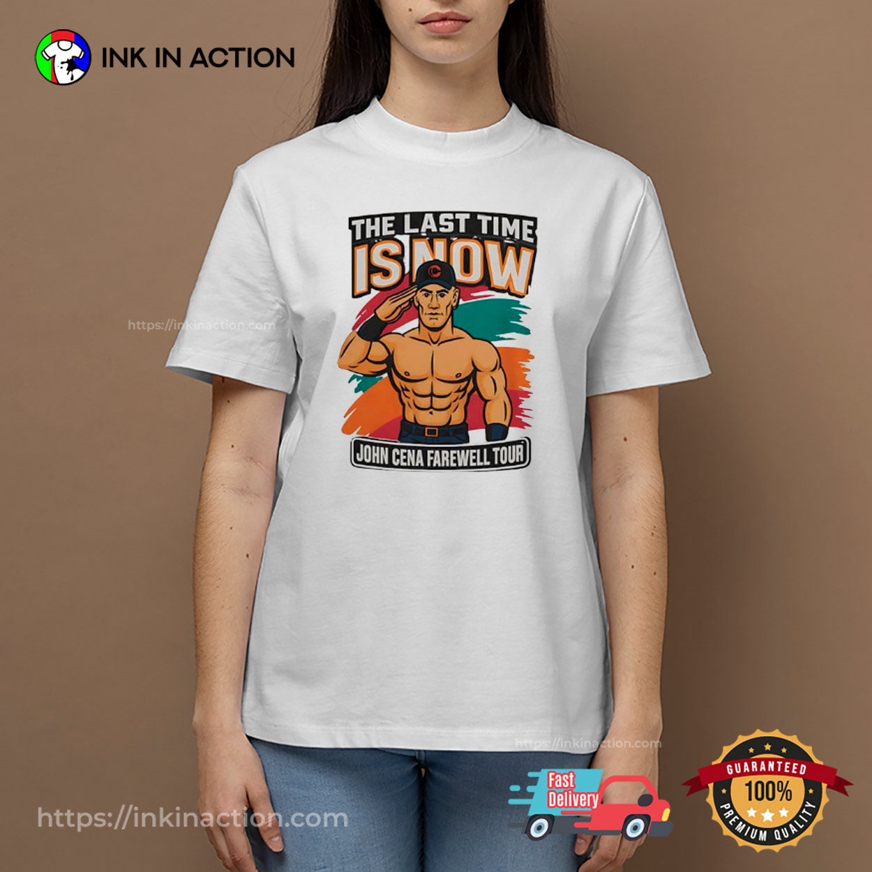 The Last Time Is Now John Cena Farewell Tour Shirt The Last Time Is Now John Cena Farewell Tour Shirt