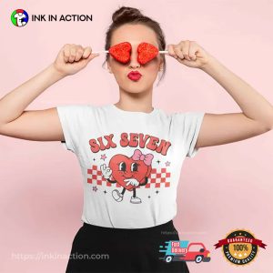 valentines chocolate Funny Six Seven Hear Couples T shirt 2 InkInAction.com