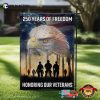 250 Years Of Freedom, Honoring Our Veterans America 250 Flags​