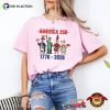 America 250 Funny Patriotic Silly Goose Comfort Colors Shirt