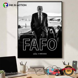 Angry Trump FAFO Political Poster