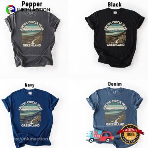 Arctic Circle Trail Greenland Comfort Colors Tee Arctic Circle Trail Greenland Comfort Colors Tee