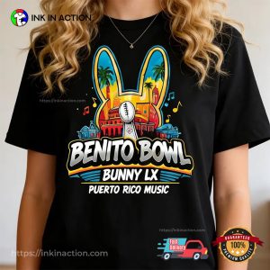 Benito Bowl Bad Bunny peach bowl 2026 T-shirt Benito Bowl Bad Bunny peach bowl 2026 T-shirt