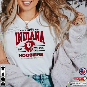 Big Ten Champions Indiana Hoosiers football 2025 Shirt 1 InkInAction.com