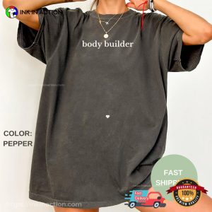 Body Builder Funny Pregnant Mom Comfort Colors T-shirt