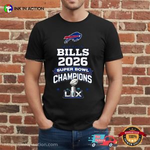 Buffalo Bills 2026 Super Bowl LX Champions Shirt