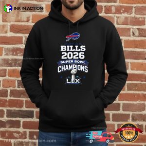 Buffalo Bills 2026 Super Bowl LX Champions Shirt