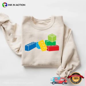 Building Bricks Construction Lover Gift T shirt 2 InkInAction.com