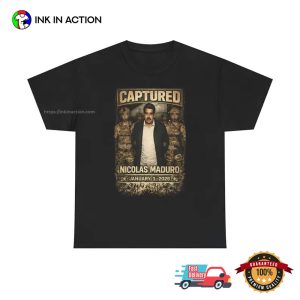 Captured Nicolas Maduro Venezuela President Shirt