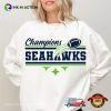 Champions Seahawks Seattle Football Shirt