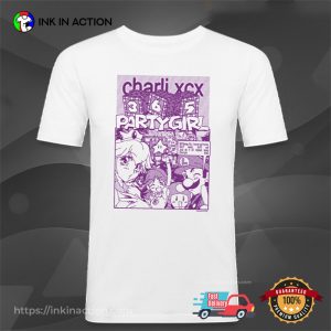 Charli XCX 365 Mario Party Girl T shirt 2 InkInAction.com