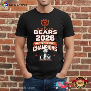 Chicago Bears 2026 Super Bowl LX Champions Shirt