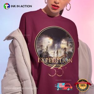 Clair Obscur Minimalist Expedition 33 Circle T-shirt 1 InkInAction.com