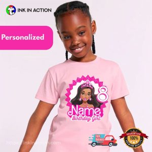 Custom Name Birthday Barbie Tee Shirts Custom Name Birthday Barbie Tee Shirts